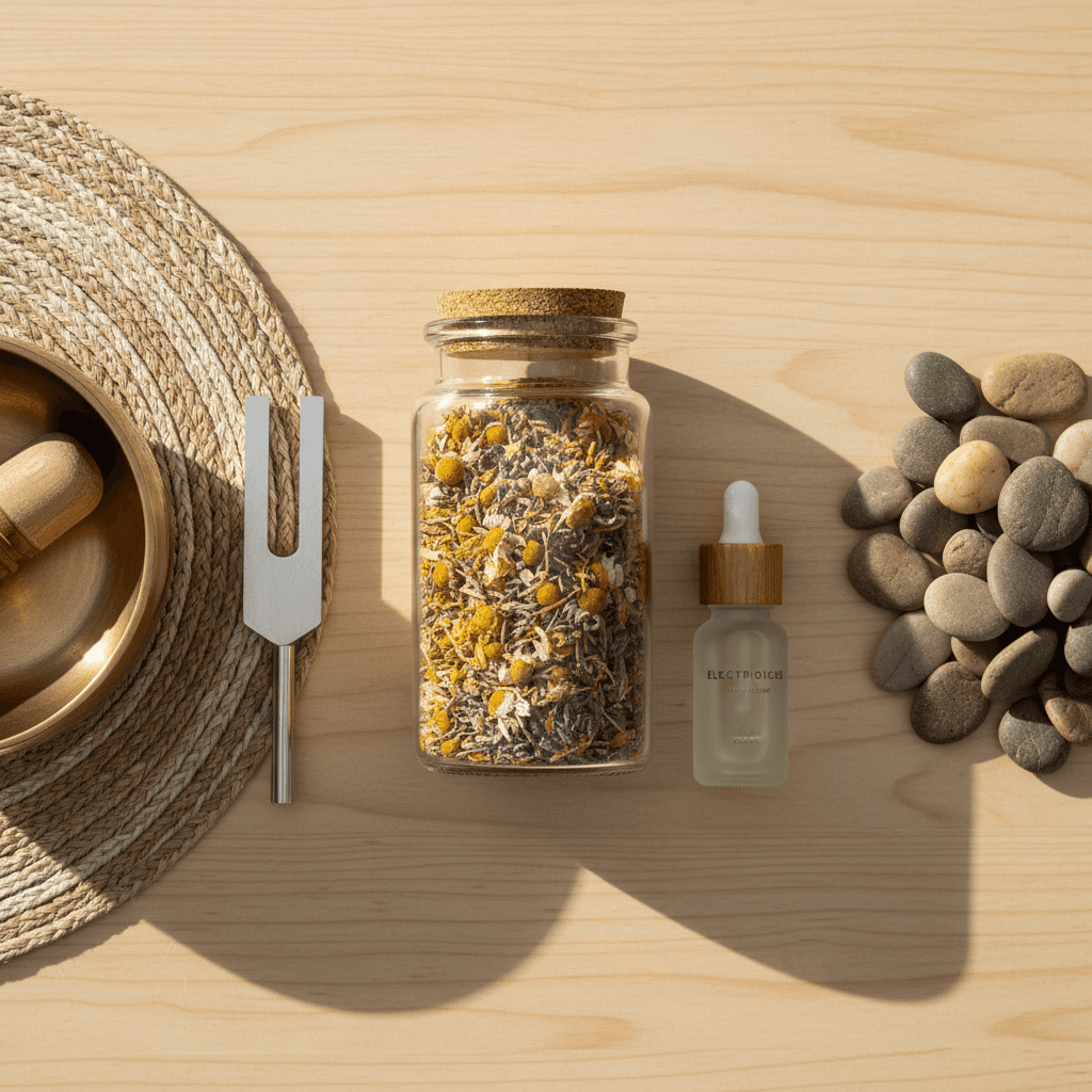 Curated wellness products for daily coherence support