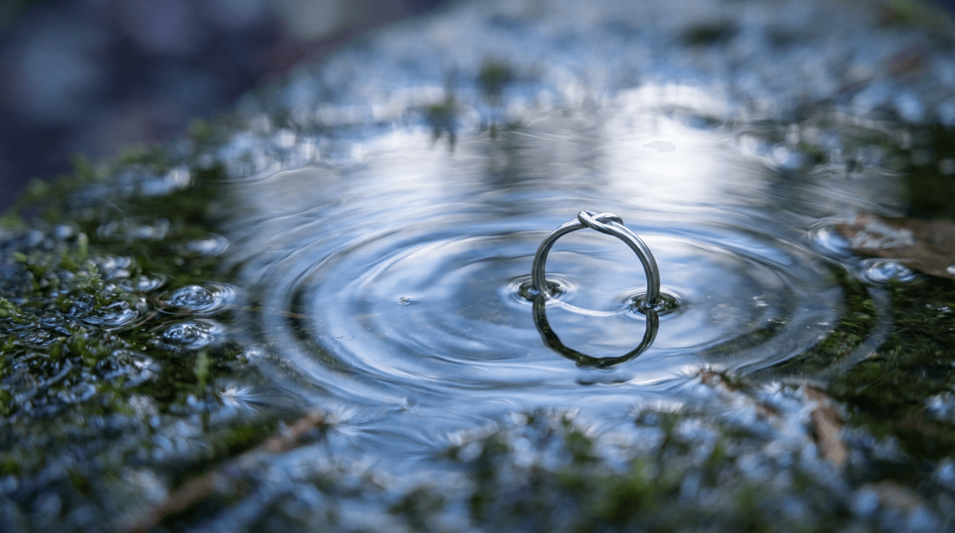 Glass of electrolyte-enhanced water with natural light