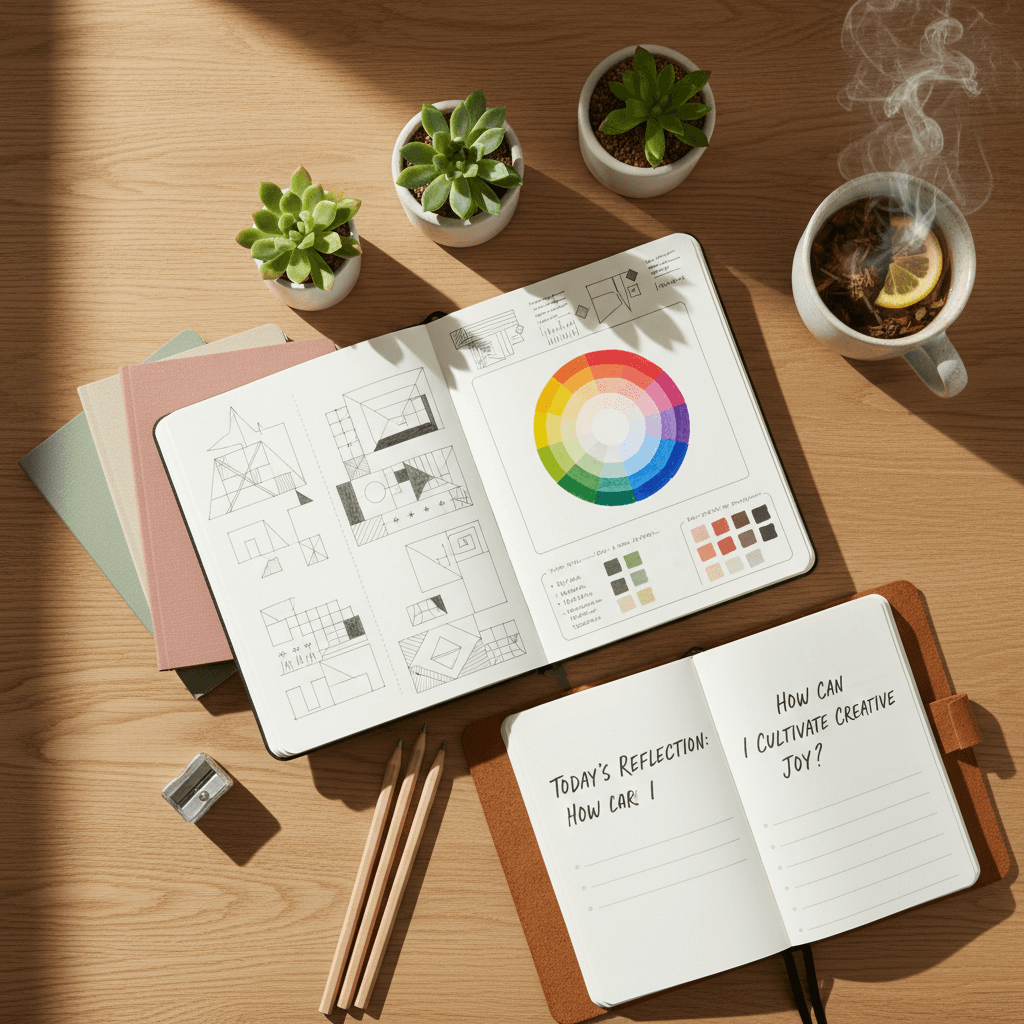 Curated wellness products including flower teas, tuning forks, and sound tools