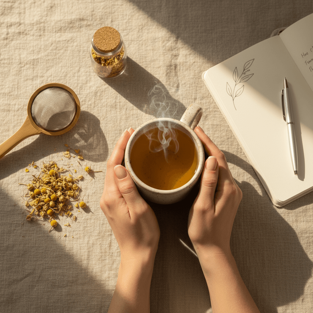 Flower teas and wellness products for daily coherence